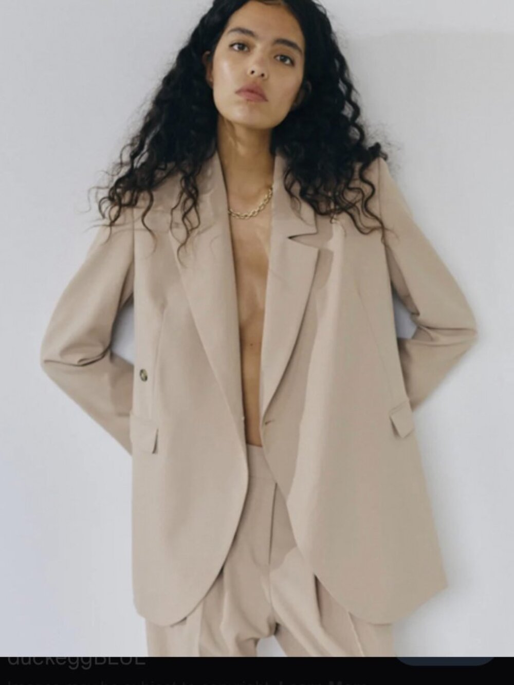 BIRGITTE HERSKIND Verner Blazer, oversized, Sz 32. - Picture 4 of 15